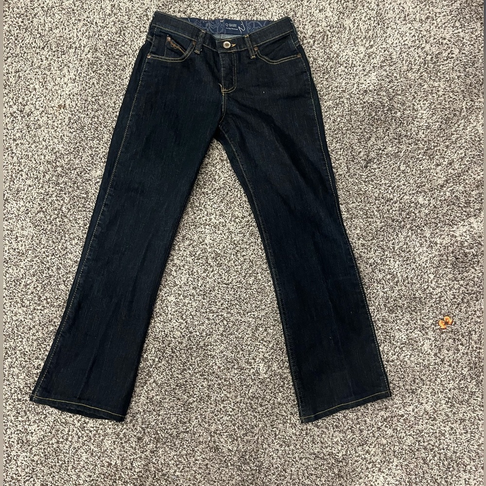 - Size 3/4 wrangler jeans HEMMED to a 26.5 inch inseam